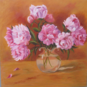 Painting--Oil-FloralPeonies II