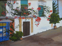 Painting--Oil-CityscapeBack Street in Lisbon