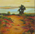 Painting--Oil-ImpressionismA Study in Yellow & Green