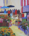 Painting--Oil-CityscapeSaturday Market