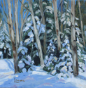 Painting--Oil-LandscapeDressed in Firs