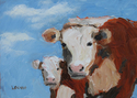 Painting--Oil-AnimalsMother & Daughter