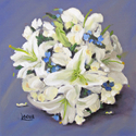 Painting--Oil-FloralEmily's Bouquet