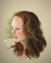 Painting--Pastels-PortraitCaroline