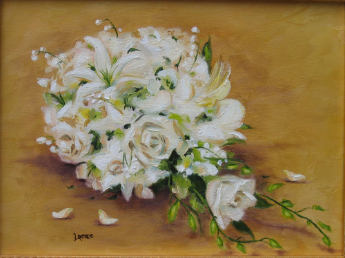 Painting-Floral-Wedding Bouquet