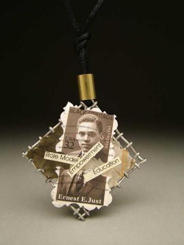 Art Collage Series: Pendant