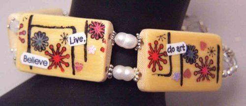 Art Collage Series: Bracelet