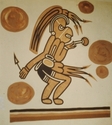 Painting--Murals-Figurative EXHIBIT MURAL - SANGRE DE CHRISTO ARTS CENTER COSTA RICAN POTTERY EXHIBIT