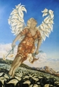 Painting--Murals-AllegoricalREVERIE (detail),  Whole Foods Market, Santa Fe NM