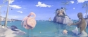 Painting--Murals-AllegoricalLAUGHING BUDDHA IN THE CARRIBEAN