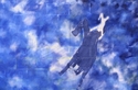 Daniel Magoon - Figurative Painting oil painting, daniel magoon,blue,prisoner - Figurative Painting