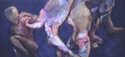 Painting--Oil-Allegorical UNDERPAINTING for DITHYRAMB (homunculi)