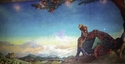 Painting--Murals-AllegoricalREVERIE (detail),  WHOLE FOODS MARKET,Santa Fe NM