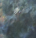 Painting--Oil-SpiritualDITHYRAMB (hands under moonlight)