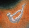 Painting--Oil-FigurativeDITHYRAMB (charge cloud)  -detail