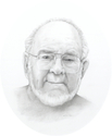Drawing--Pencil-PortraitHerbert  F. (Mac) Magoon (1929-2005) at age  73