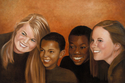 Painting--Oil-PortraitRaishy Grandchildren