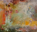 Painting--Oil-AbstractWaterfall