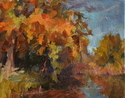 Painting--Oil-LandscapeAutumn's Peak