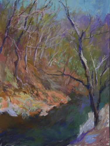 Painting-Landscape-Up A Creek