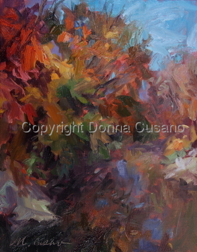 Painting-Plein Air-Fleeting Gold