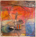 Painting--Oil Pastels-Still LifeEverything�s Broken