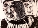 Print Making--Lithographs-FigurativeSecrets & Lies