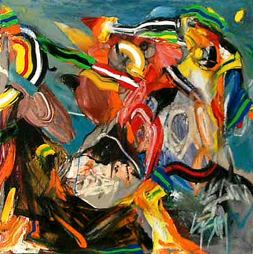 Painting-Abstract-FM RD Revisited # 5