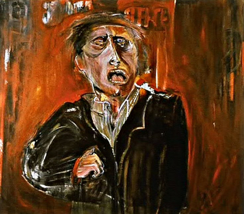 Painting-Symbolism-Yo Protesto 