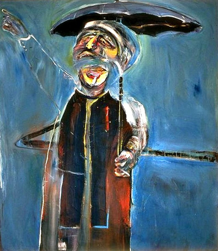 Painting-Symbolism-El Paraguas