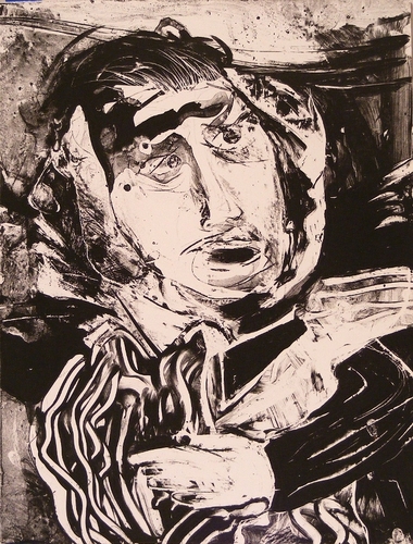 Print Making-Figurative-Down &  Out