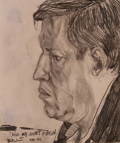 Drawing-Laundromat Dave