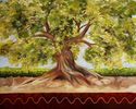 Painting--Acrylic-ConceptualThe Grandmother