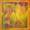 Painting--Acrylic-BotanicalWhispering Corn