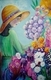 Painting--Acrylic-AbstractNadine's Garden -acrylic on canvas 1999