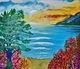 Painting--Acrylic-AbstractUntitled Abstract Landscape 1 -acrylic on canvas