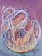 Painting-Tempest in a Teapot -acrylic on canvas 1996
