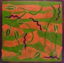 Desert Roses With Purple Snakes