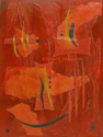 Mixed Media--Non-representationalWallpaper Color Forms #2