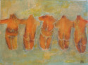 Painting--Acrylic-FigurativeGoddess on Cave Wall Connections