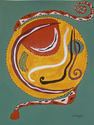 Painting-Life Shield / Mandala -Balance of Reality