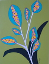 Painting--Acrylic-BotanicalButterfly Pods#2