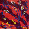 Painting--Acrylic-SouthwesternBlue Lightening Strikes Maize Pods ...