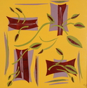 Mixed Media--RepresentationalStar Tulips Escape