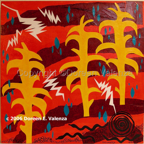 Painting-Symbolism-Maize Dance #1