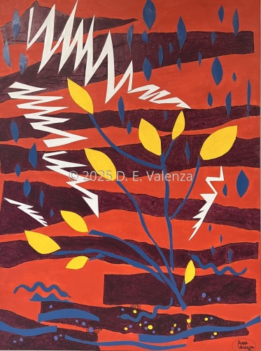 Painting-Southwestern-Evolution of Maize