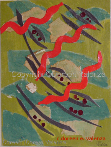 Mixed Media-Beware of Snakes