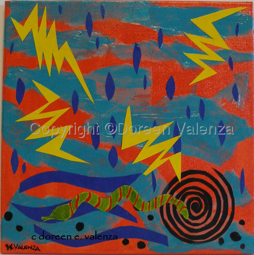 Mixed Media-It Will Rain No More Forever