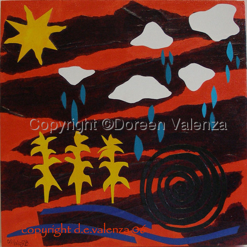 Mixed Media-SunShower