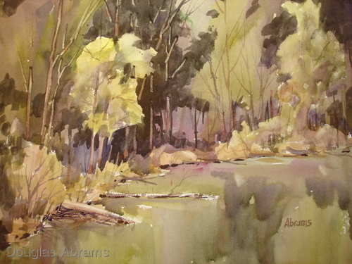 Painting-Watercolor-Bank of Westwood